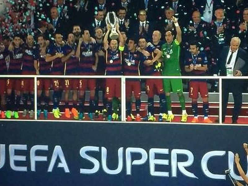 Barça Win Uefa Super Cup 2015
