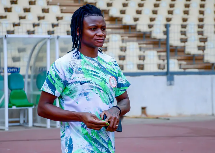 Nigeria Super Falcons star: Uchenna Kanu.