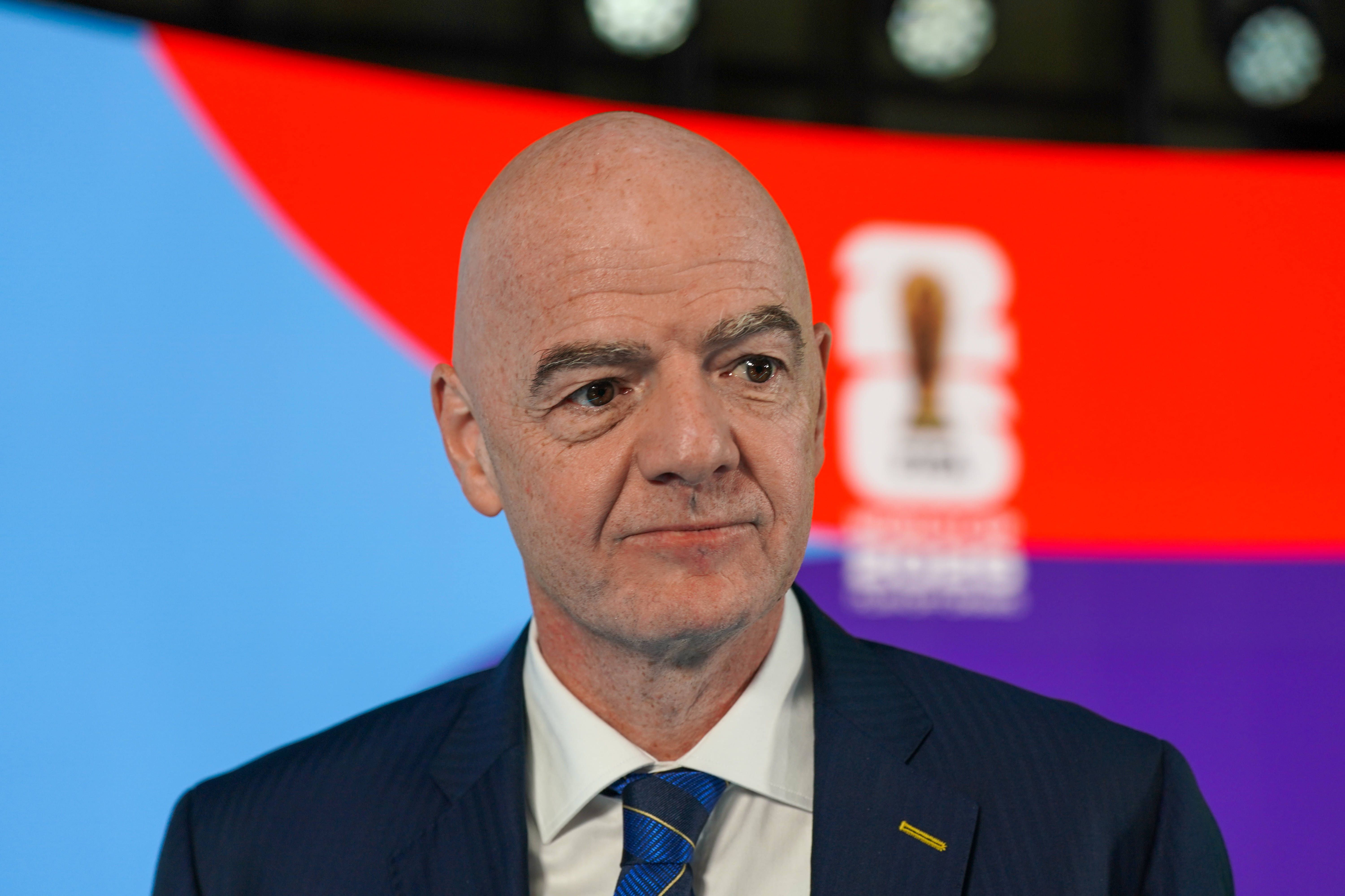 Gianni Infantino FIFA Presdient.