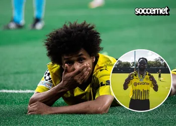 Watch: Like Borussia Dortmund’s Karim Adeyemi, Gift Orban shows fufu demolition skills