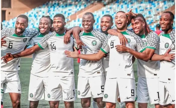Cyriel Dessers and other Super Eagles players