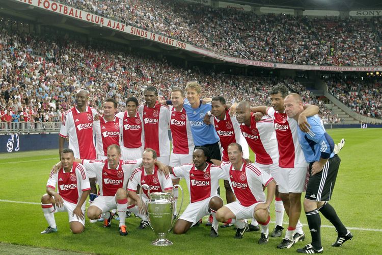 Nwankwo Kanu in Ajax colours 