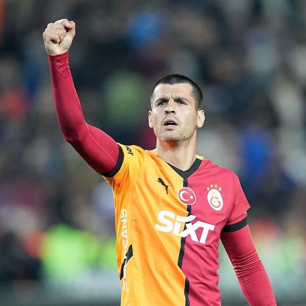 Álvaro Morata in action for Galatasaray