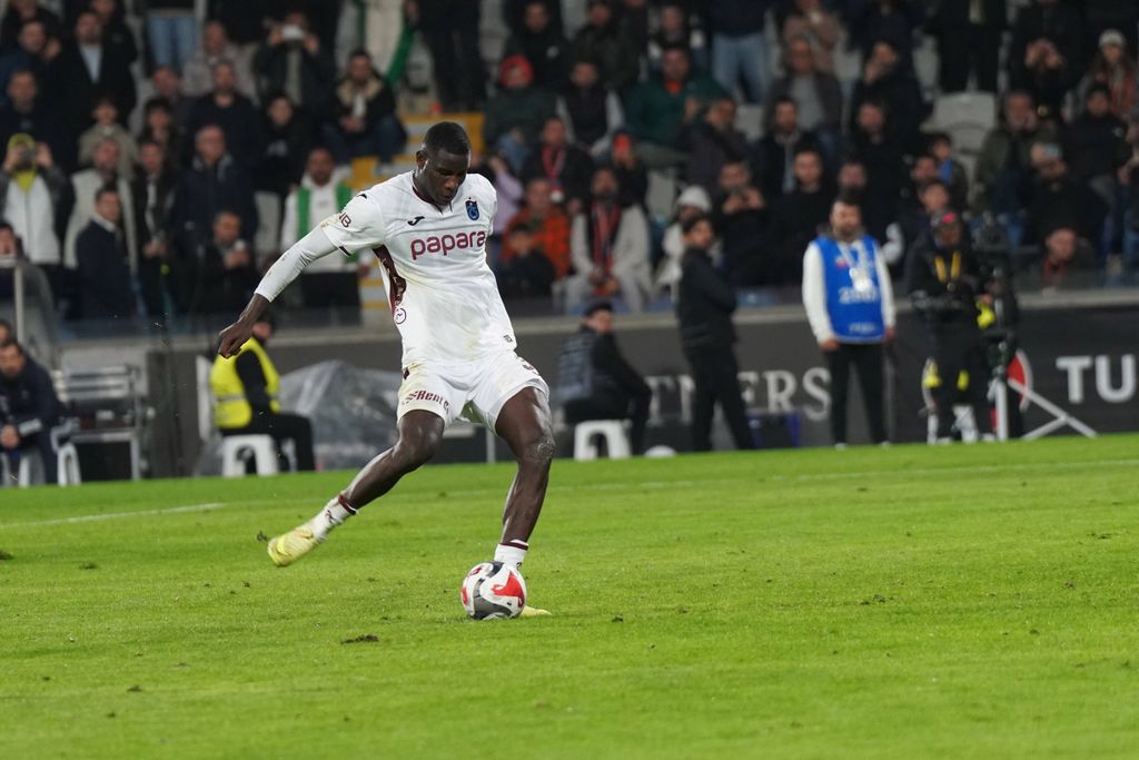 Paul Onuachu during the Trendyol Turkish Süper Lig