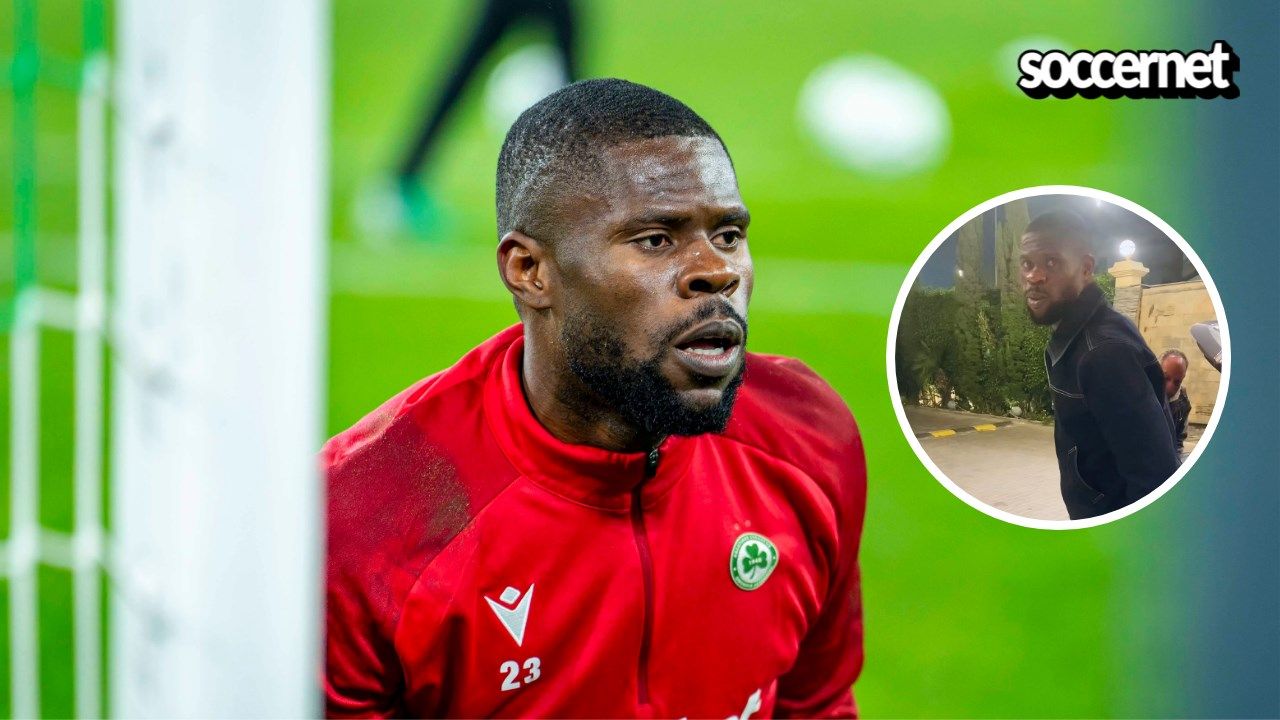 Francis Uzoho arrive Super Eagles camp