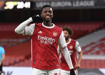 EPL: Ex-Tottenham manager believes Eddie Nketiah could thrive at Manchester United