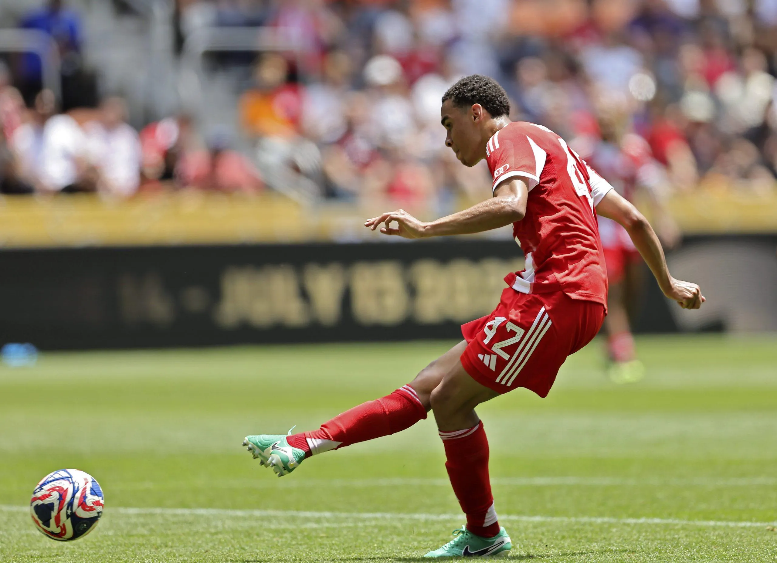 Jamal Musiala FC Bayern Munich Goal kick penalty kick 
