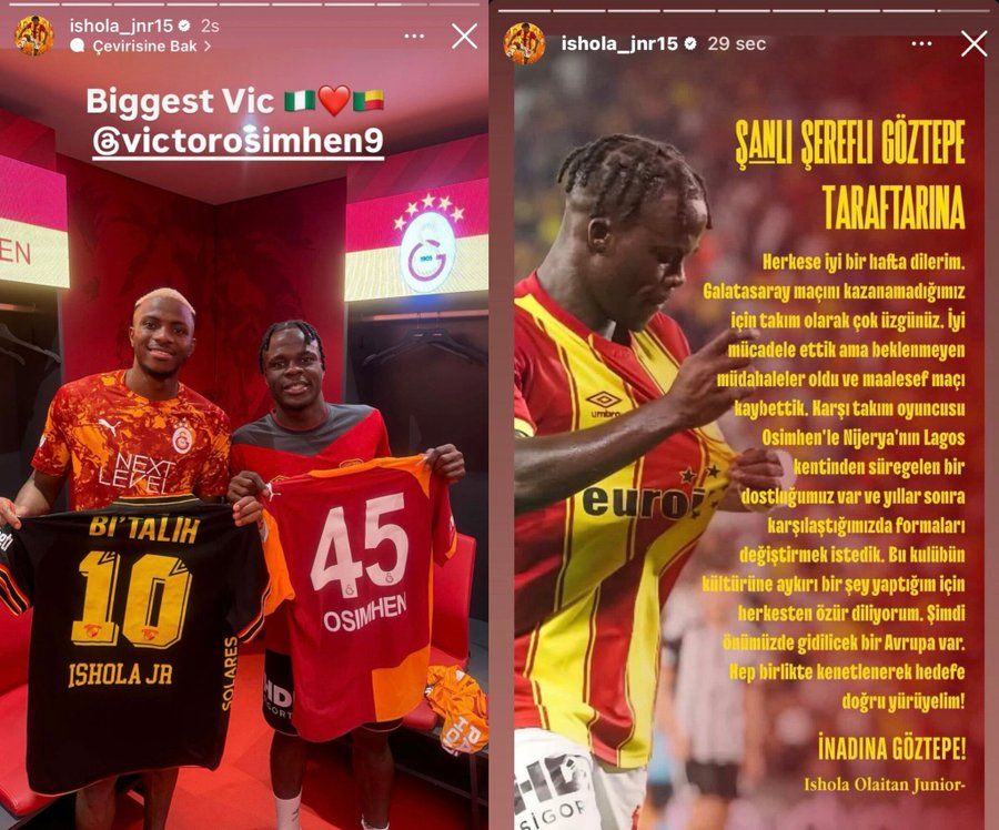 mix of Victor Osimhen & Junior Olaitan