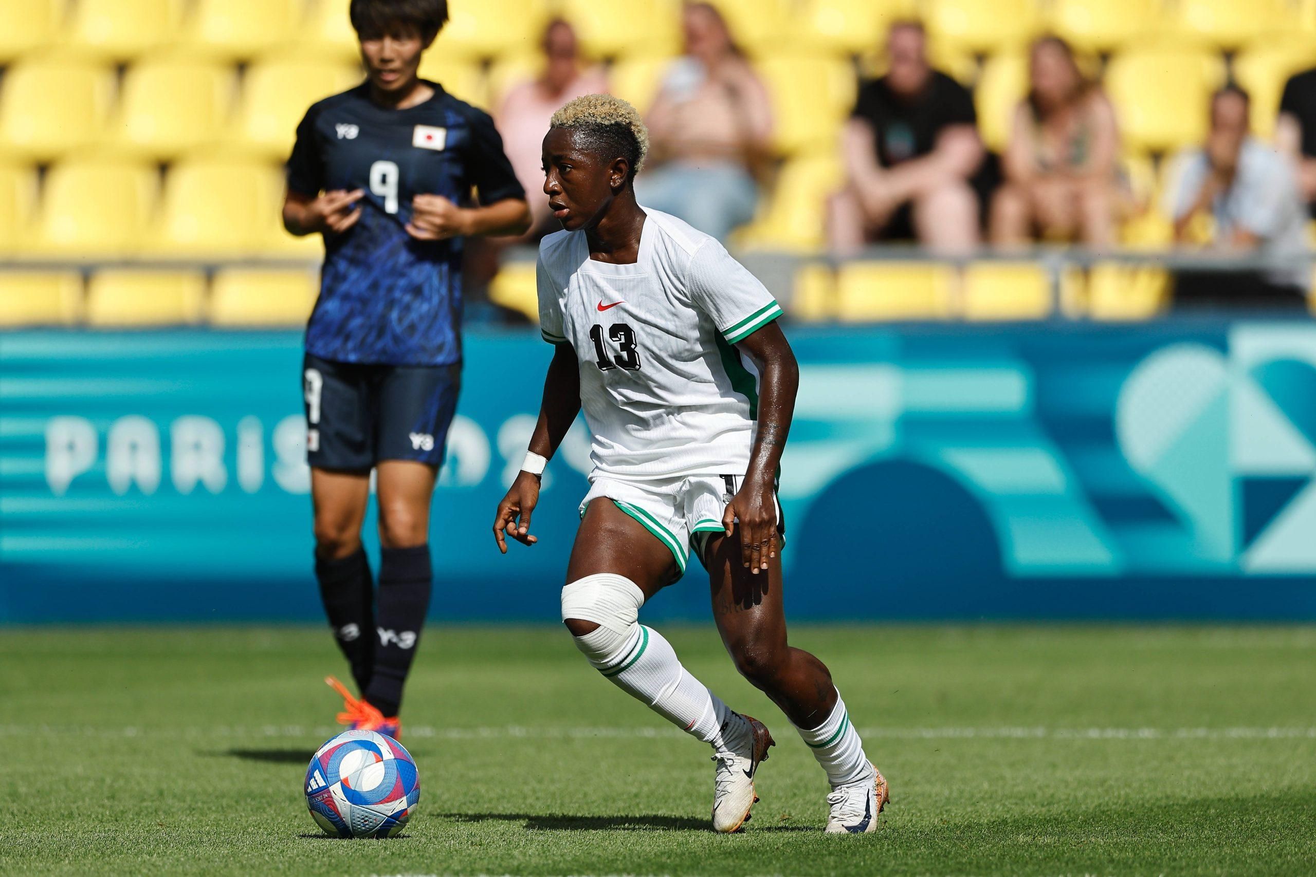 Deborah Abiodun in action for Nigeria
