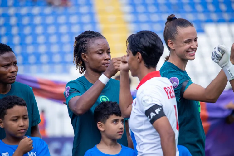 Super Falcons at the WAFCON 