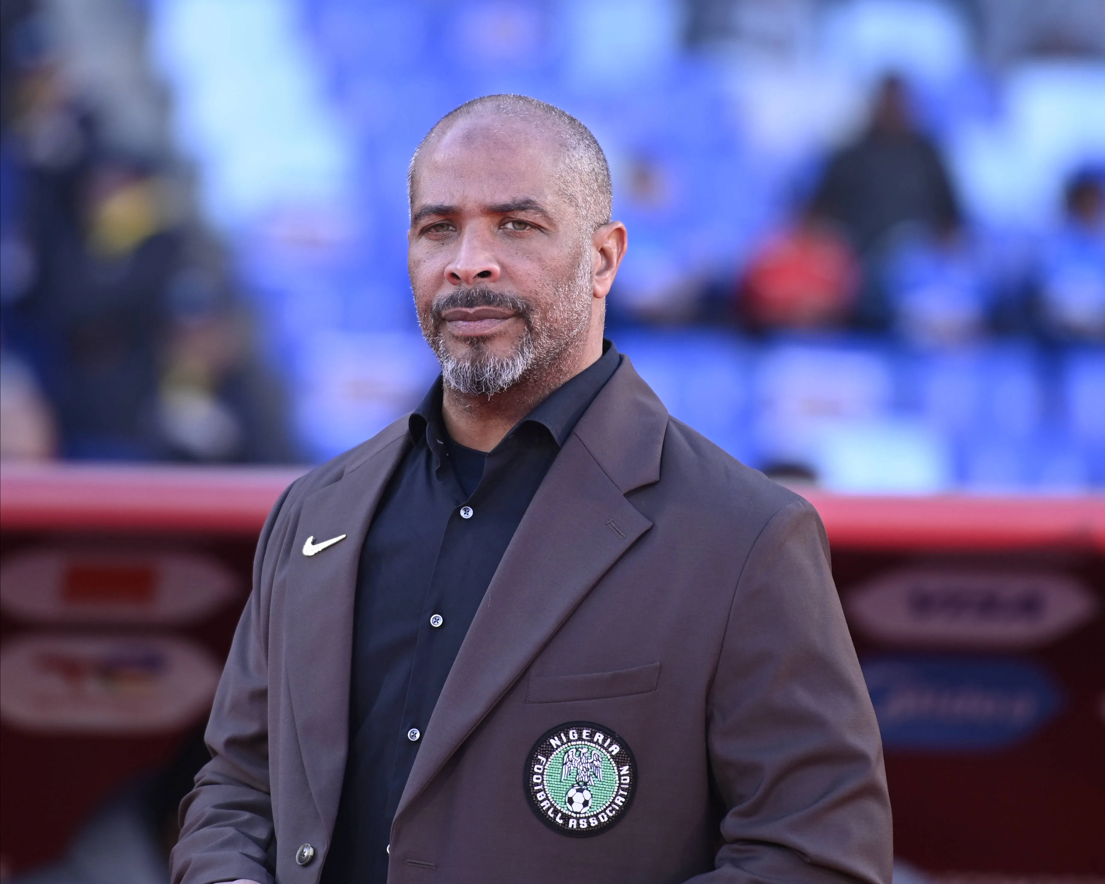 Nigeria head coach Eric Chelle