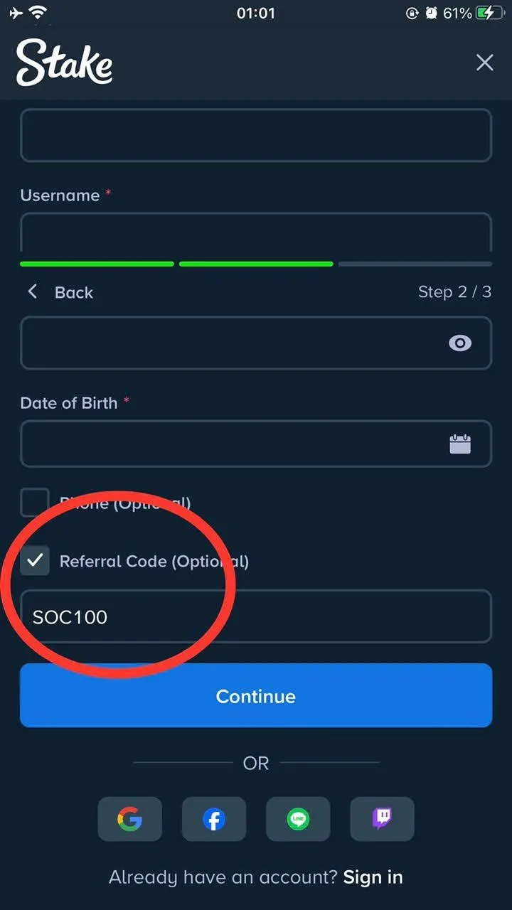 Stake Referral Code Nigeria: Use SOC100 to Get up to ₦4.3M