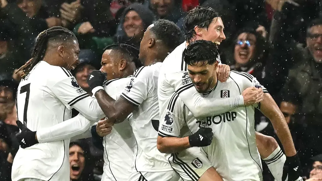 Raul Jimenez celebrates his goal for Fulham against Sunderland