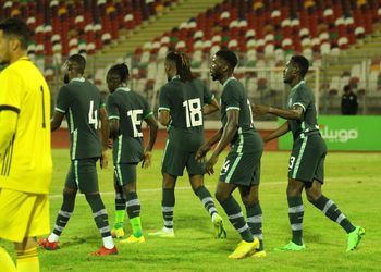 Photos: Super Eagles test match vs Algeria B