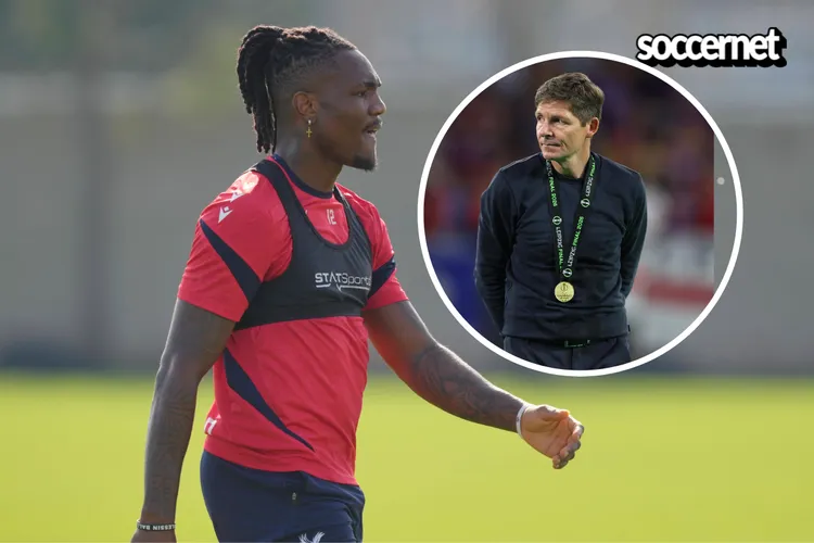 “Devilish person” – Christantus Uche flaunts Conference League medal with seeming dig at Glasner