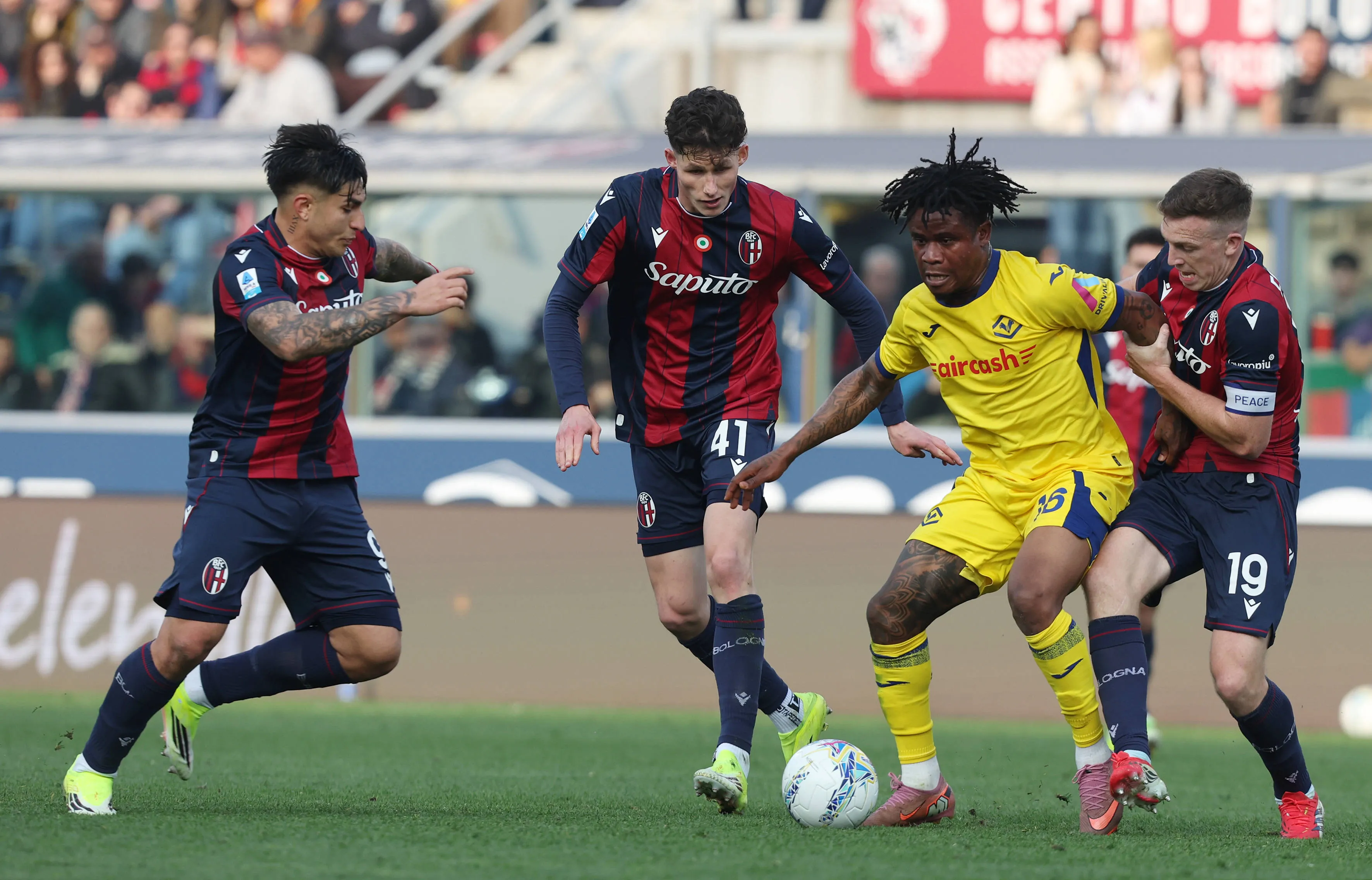 Hellas Verona striker Gift Orban 