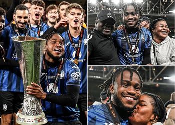 Photos: Super Eagles star William Troost-Ekong arrives in Nigeria ahead of charity foundation launch