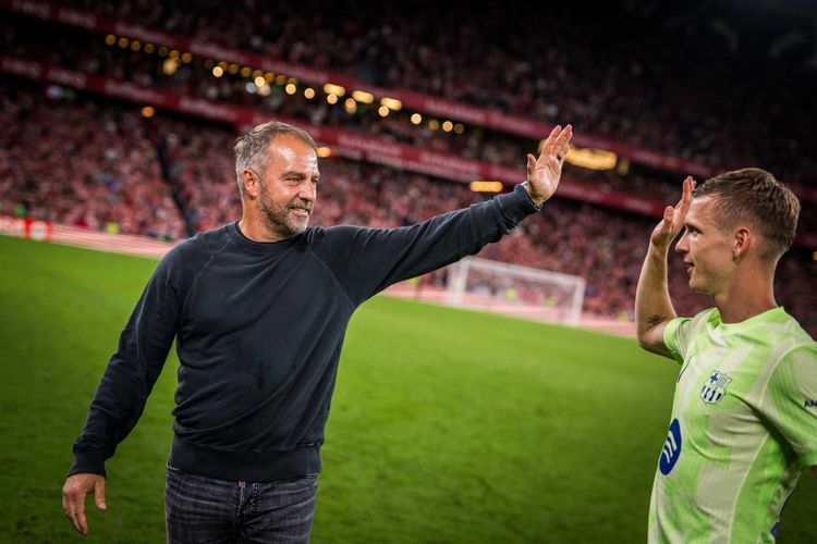 Barcelona’s first Nigerian star names the unsung hero behind Hansi Flick’s treble win