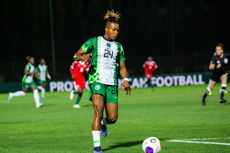 Nigeria and Al Shabab forward Chinonyerem Macleans.