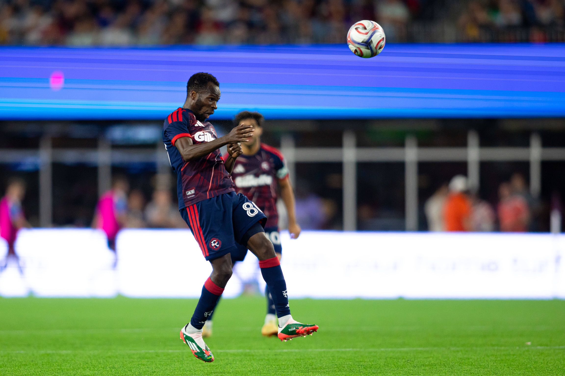 Alhassan Yusuf in action