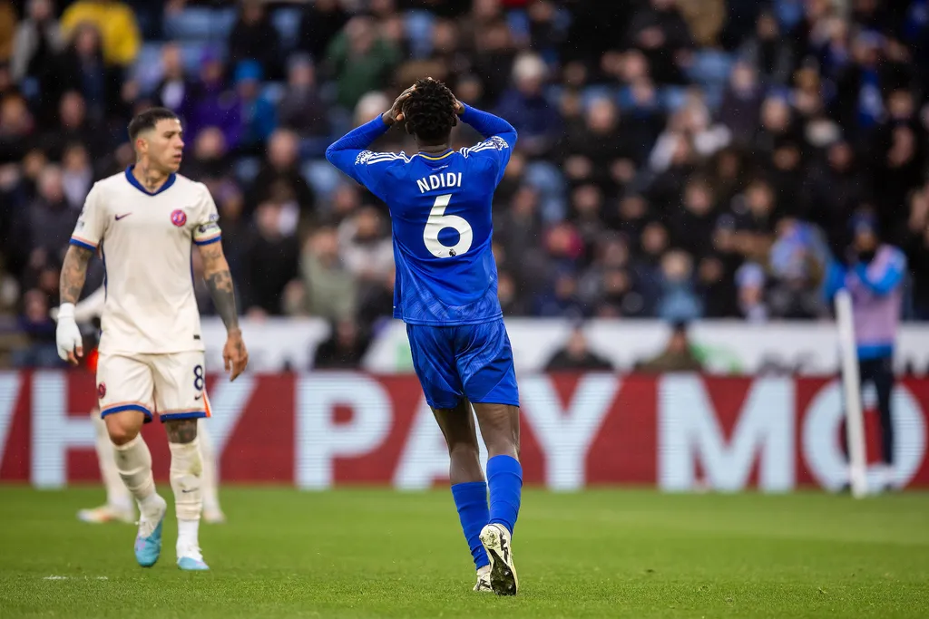 Leicester City midfielder Wilfred Ndidi