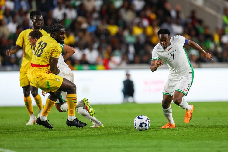 Camp update: Ahmed Musa leaves camp after Ghana clash, Brentford’s Fredrick spotted in Super Eagles training