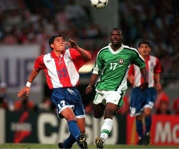 TBT: Super Eagles coach Eguavoen celebrates his 25-year-old historical feat in Russia