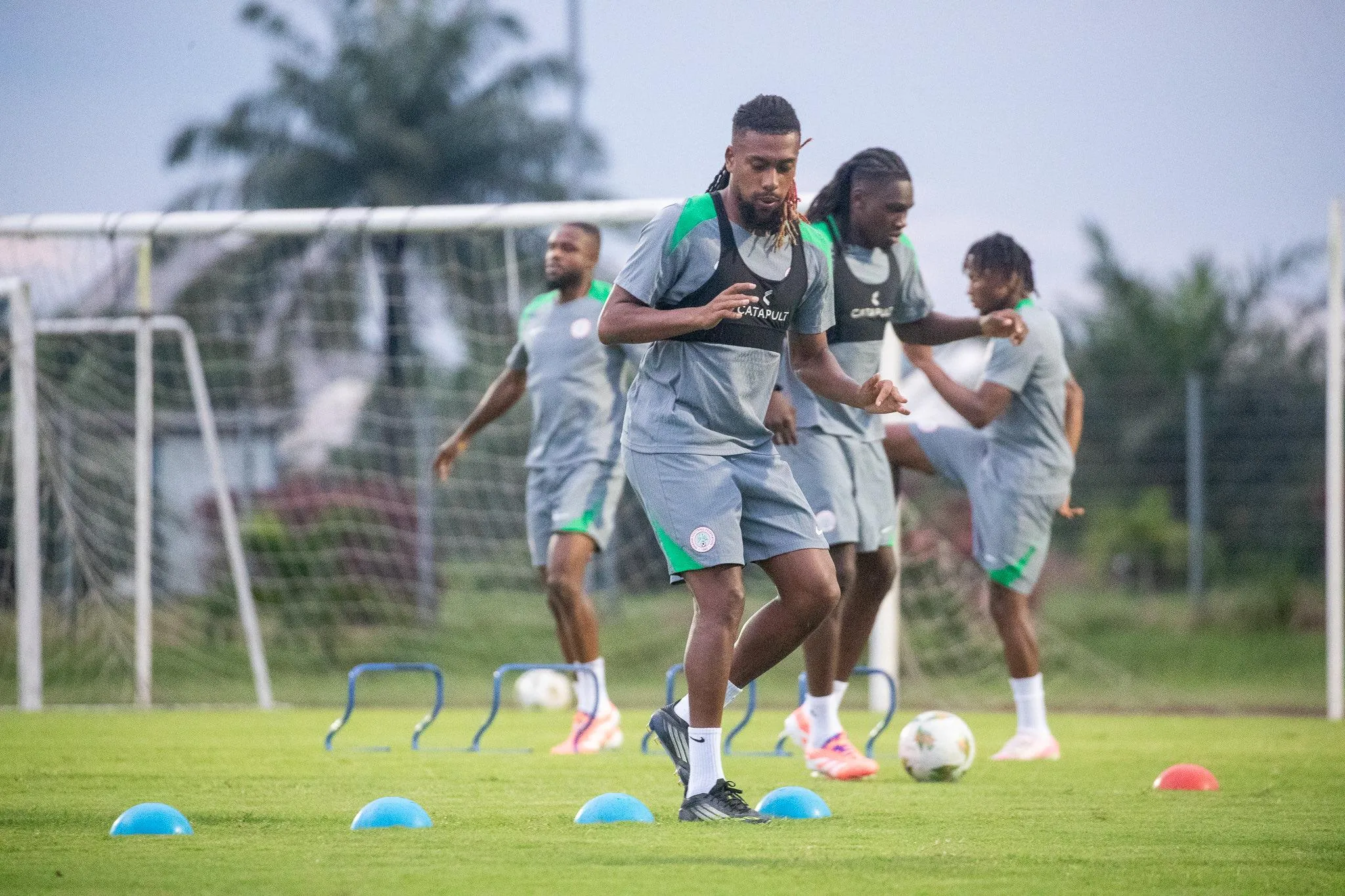 Super Eagles in training