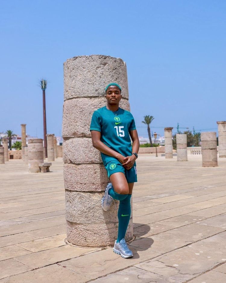 Nigeria Super Falcons star Rasheedat Ajibade 