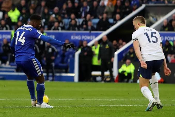 ‘He gets punished’ – Arsenal great blames Spurs ace Dier for letting Iheanacho turn him inside-out for Leicester’s third goal