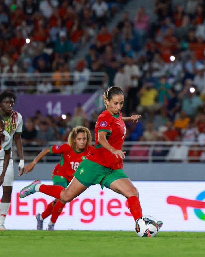 Morocco forward Ibtissam Jraidi