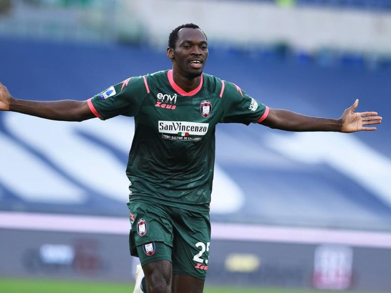 SERIE A: Crotone's Simy Nwankwo equals Weah's record