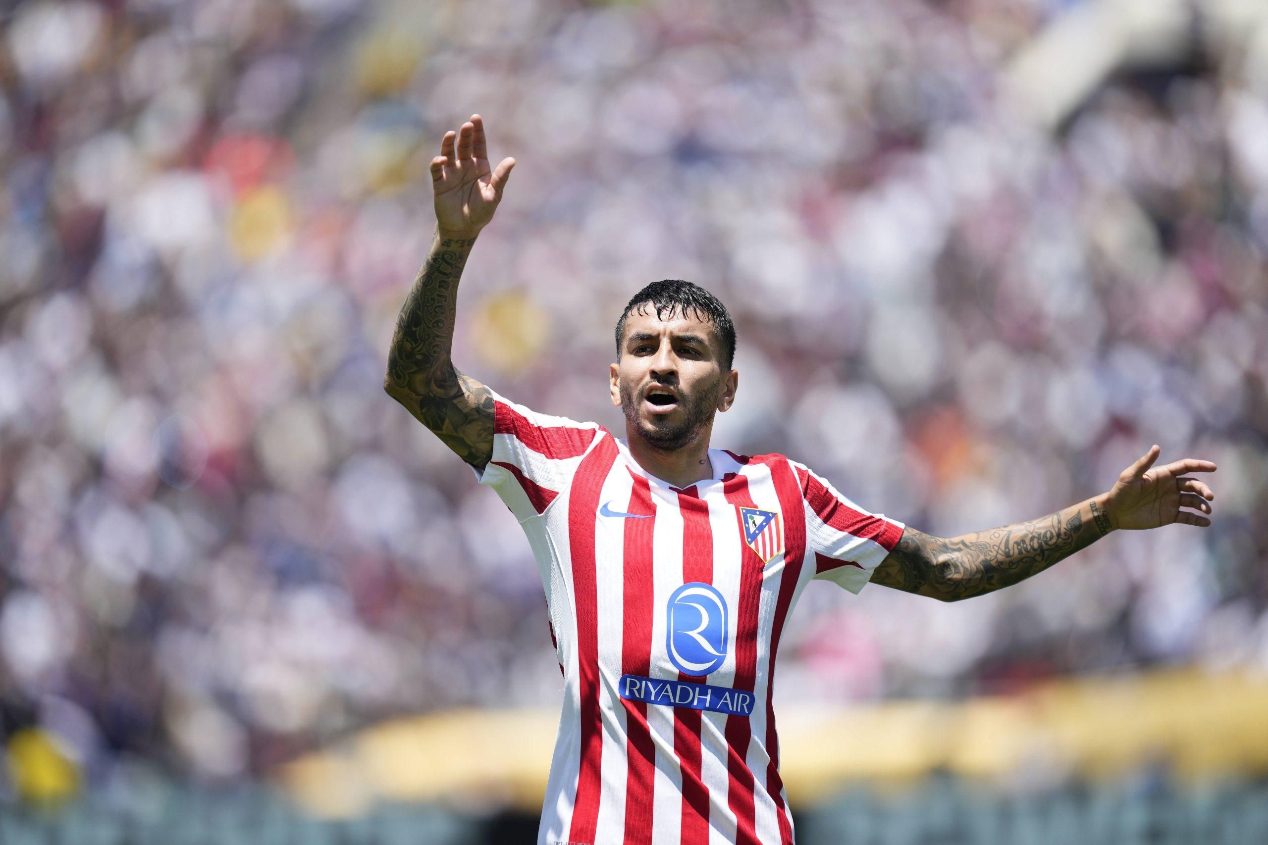  Angel Correa right winger of Atletico de Madrid and Argentina