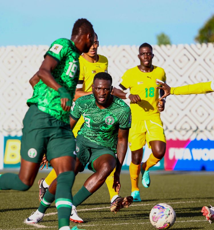 Nigeria’s Super Eagles vs Zimbabwe