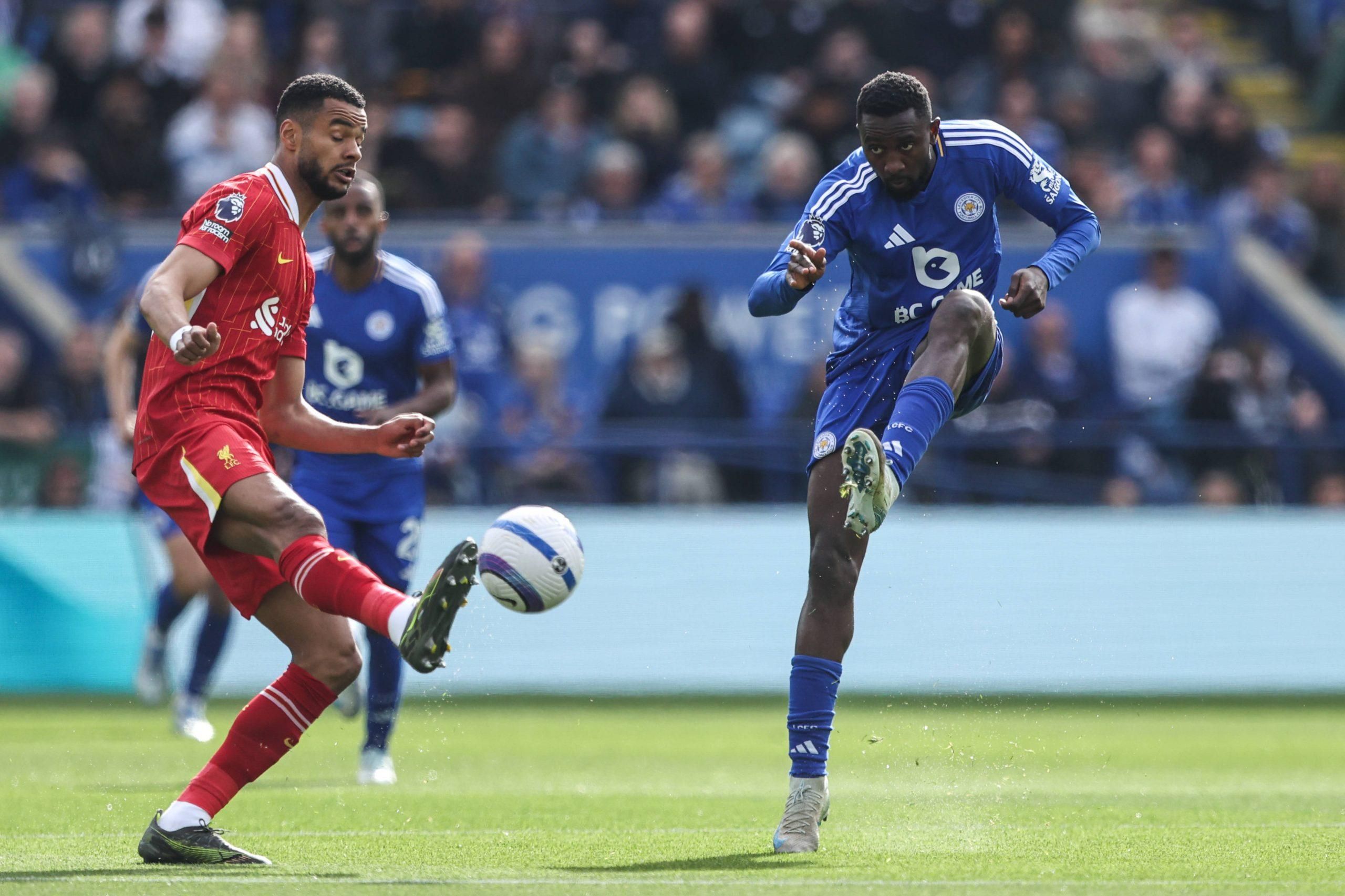 Premier League Leicester City v Liverpool Wilfred Ndidi of Leicester City