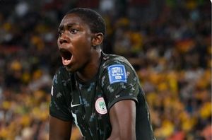 FIFA Women’s World Cup: ‘Life is a collection of moments!’ – Oshoala unmoved by father’s criticism of goal celebration against Australia
