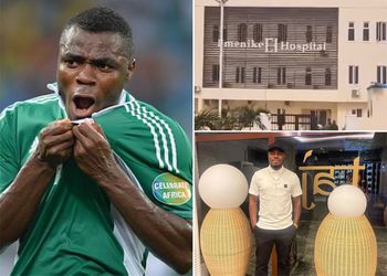 Photos: Super Eagles star William Troost-Ekong arrives in Nigeria ahead of charity foundation launch