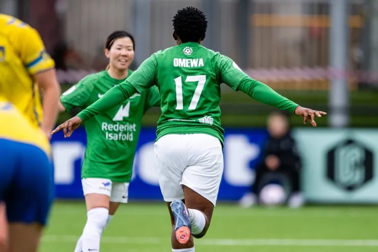 Nigeria and Fortuna Hjørring star Joy Omewa 