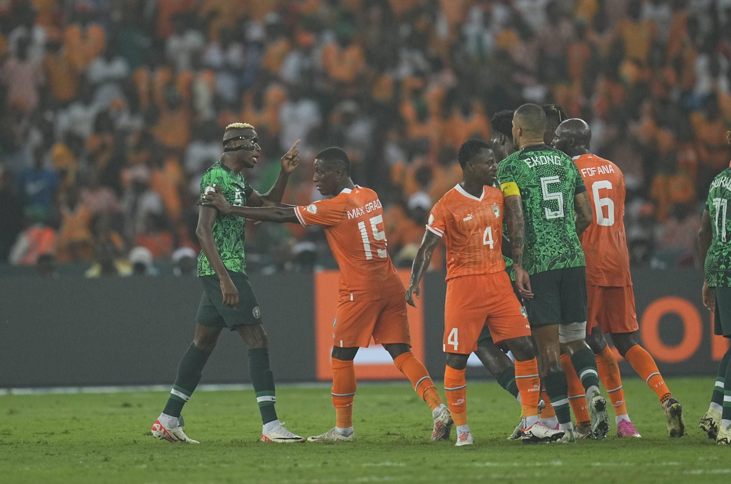 Victor Osimhen in Nigeria vs Ivory Coast: AFCON 2023