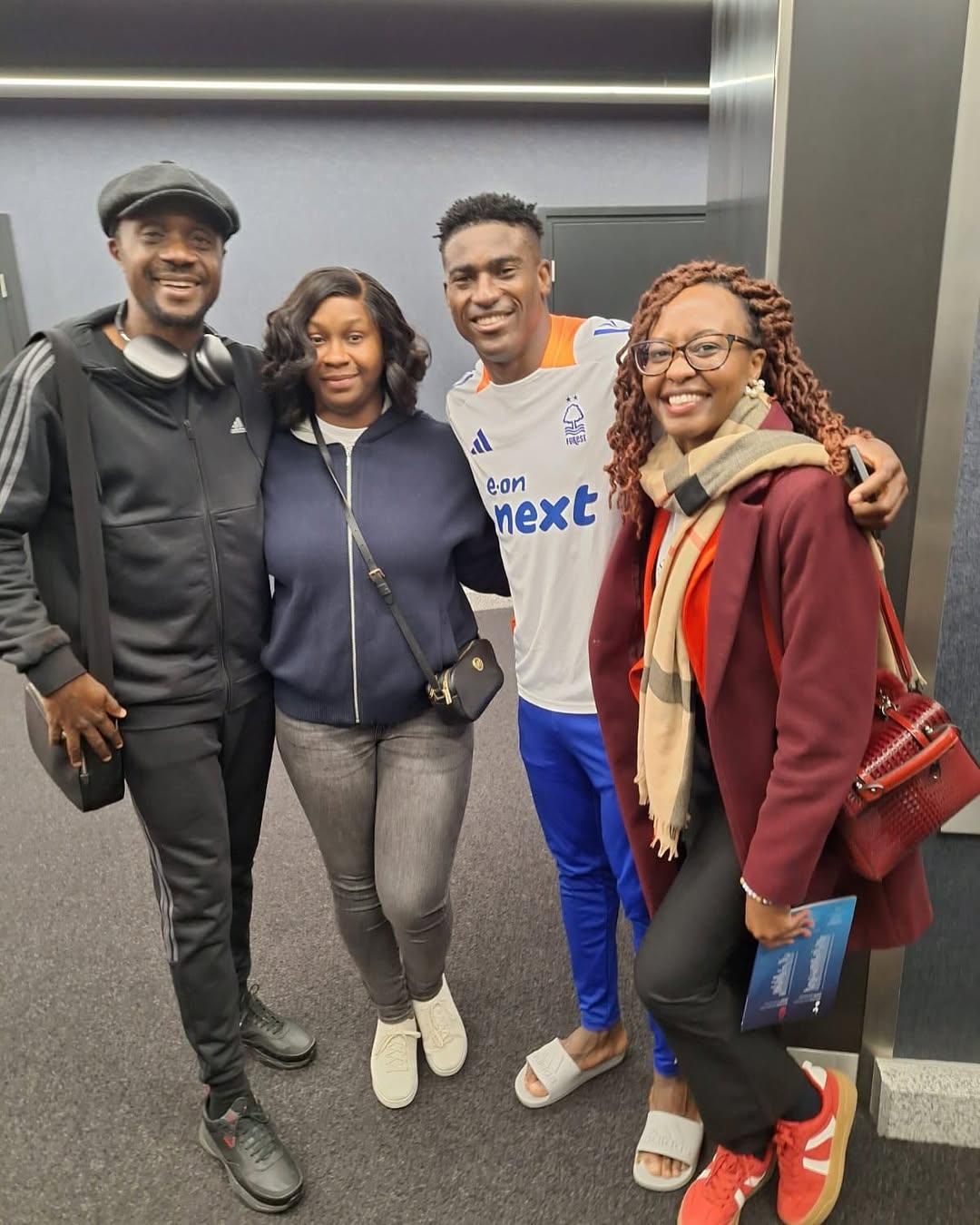 Taiwo Awoniyi and Nathaniel Bassey