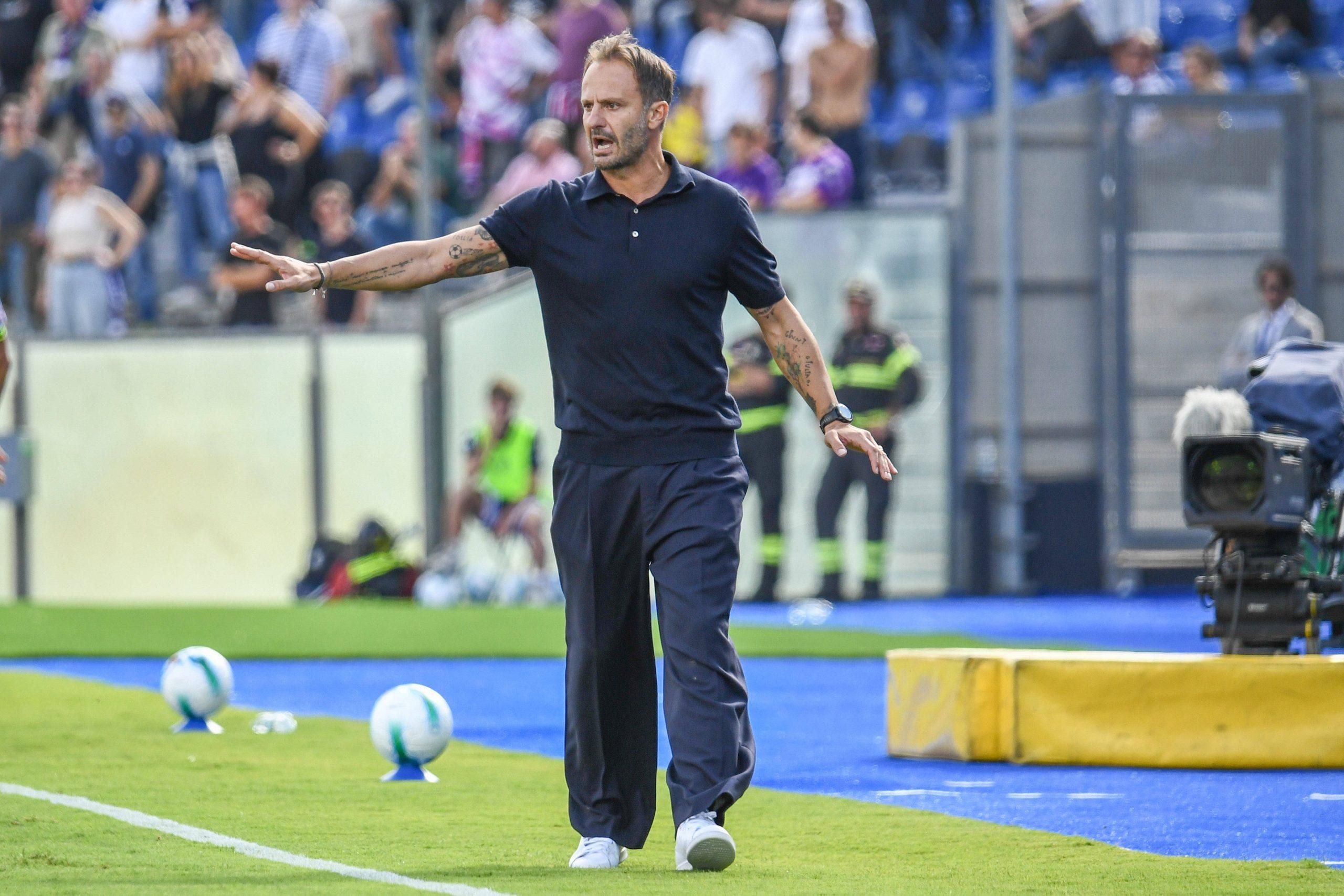 Head Coach Alberto Gilardino Pisa during Pisa SC vs Fiorentina, Serie A match