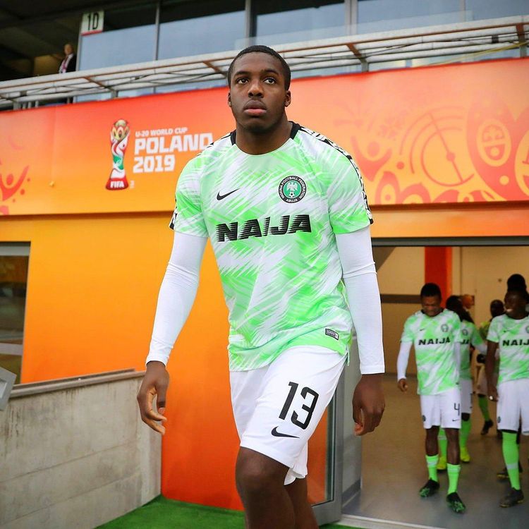 Nigerian midfielder Nnamdi Ofoborh 