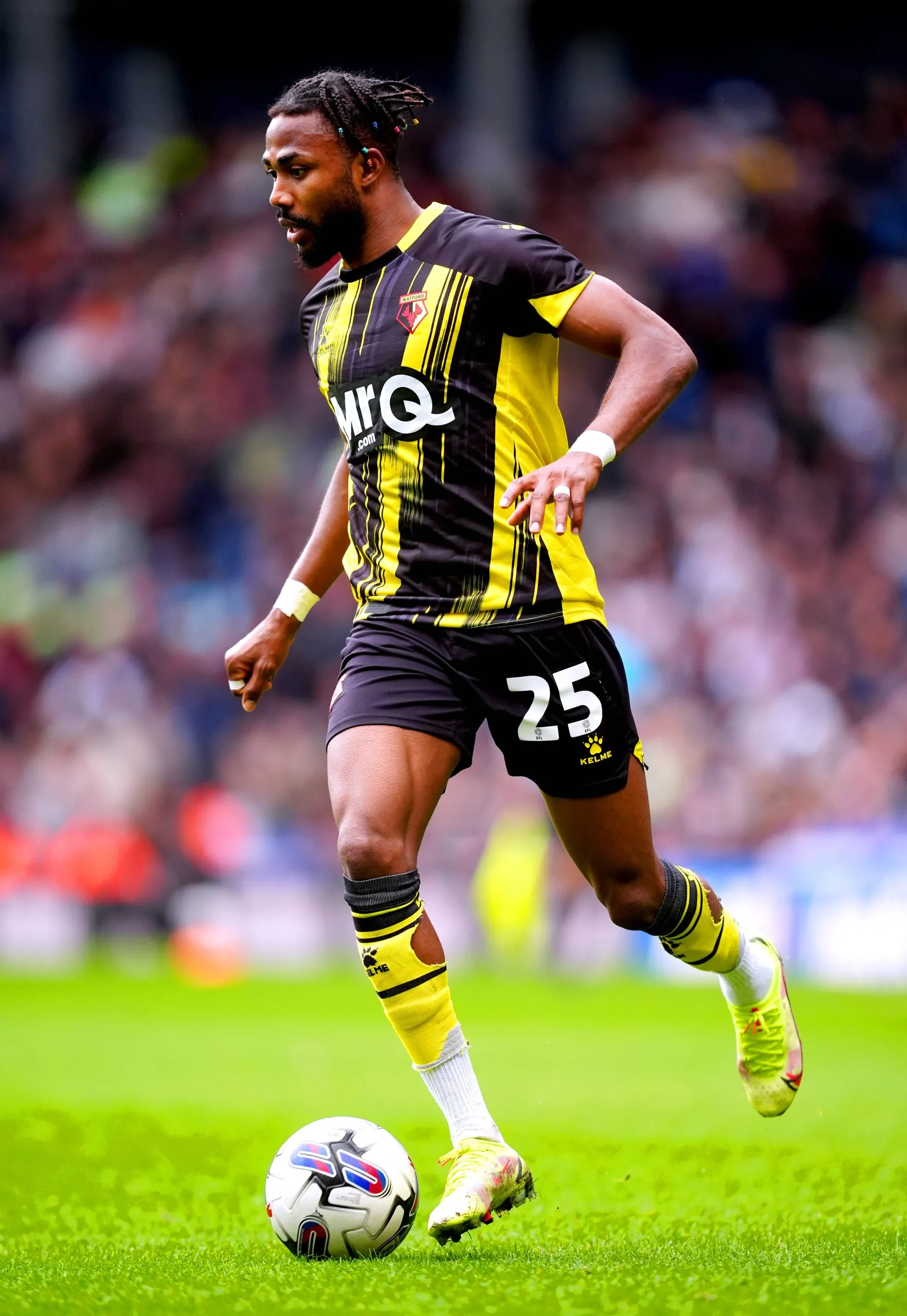 Nigerian attacker Emmanuel Dennis