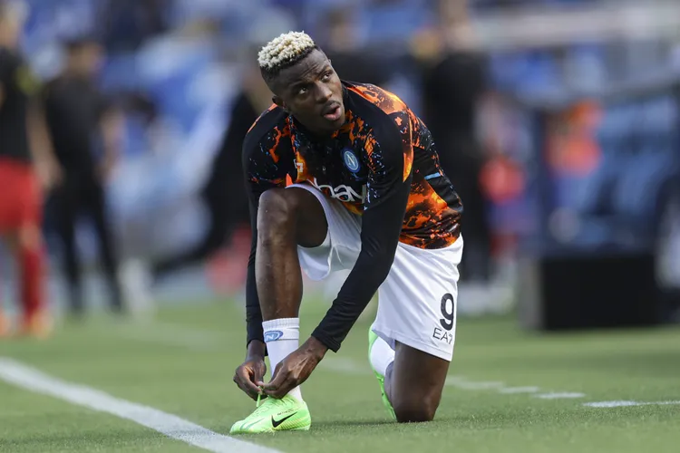 Nigeria and Napoli striker Victor Osimhen.