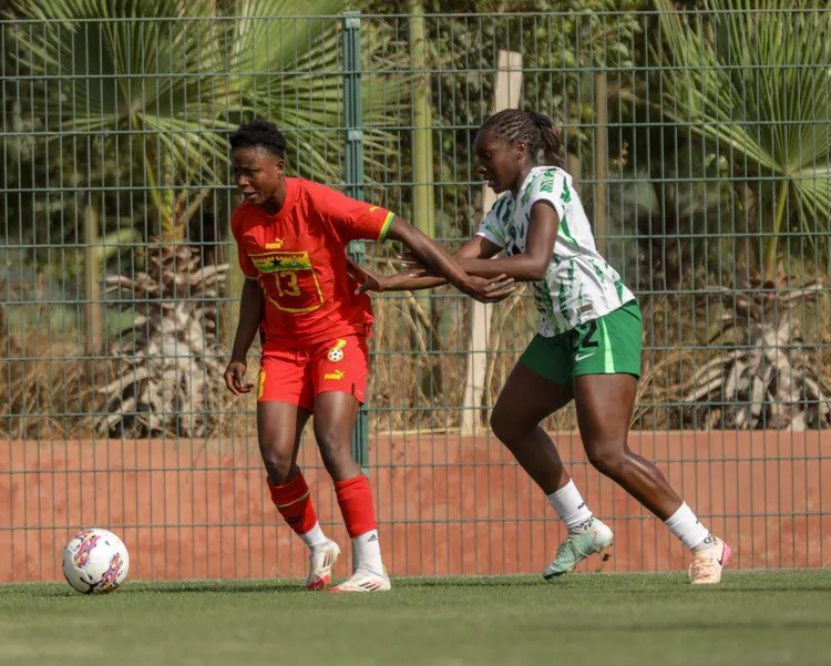 Nigeria Super Falcons vs Ghana. 