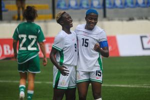 Nigeria 2-0 Cameroon: Atlético’s Ajibade bags a brilliant brace as Super Falcons dominate Lionesses