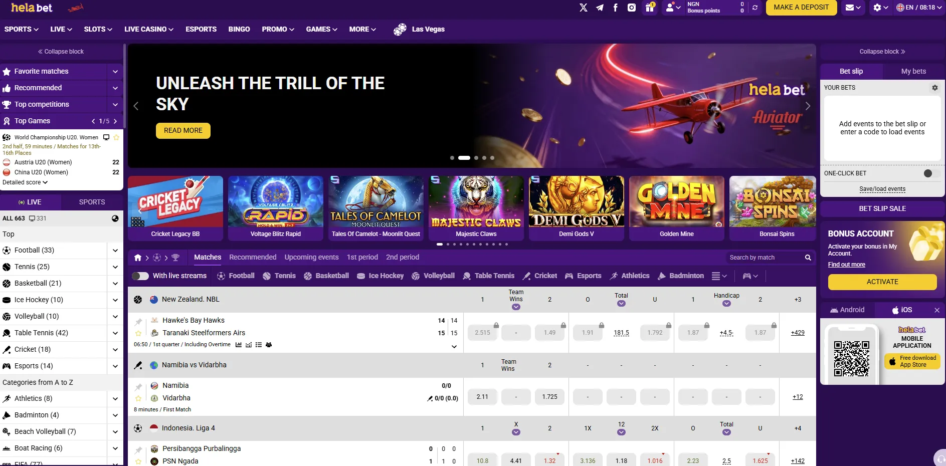 Helabet New Sports Betting Site