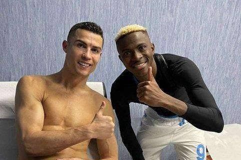 Lazio legend compares Osimhen to Ronaldo