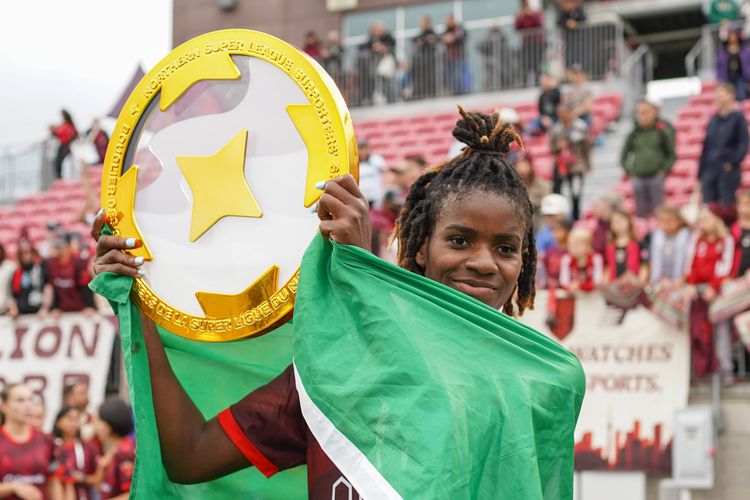 Nigeria Super Falcons and AFC Toronto star Esther Okoronkwo 