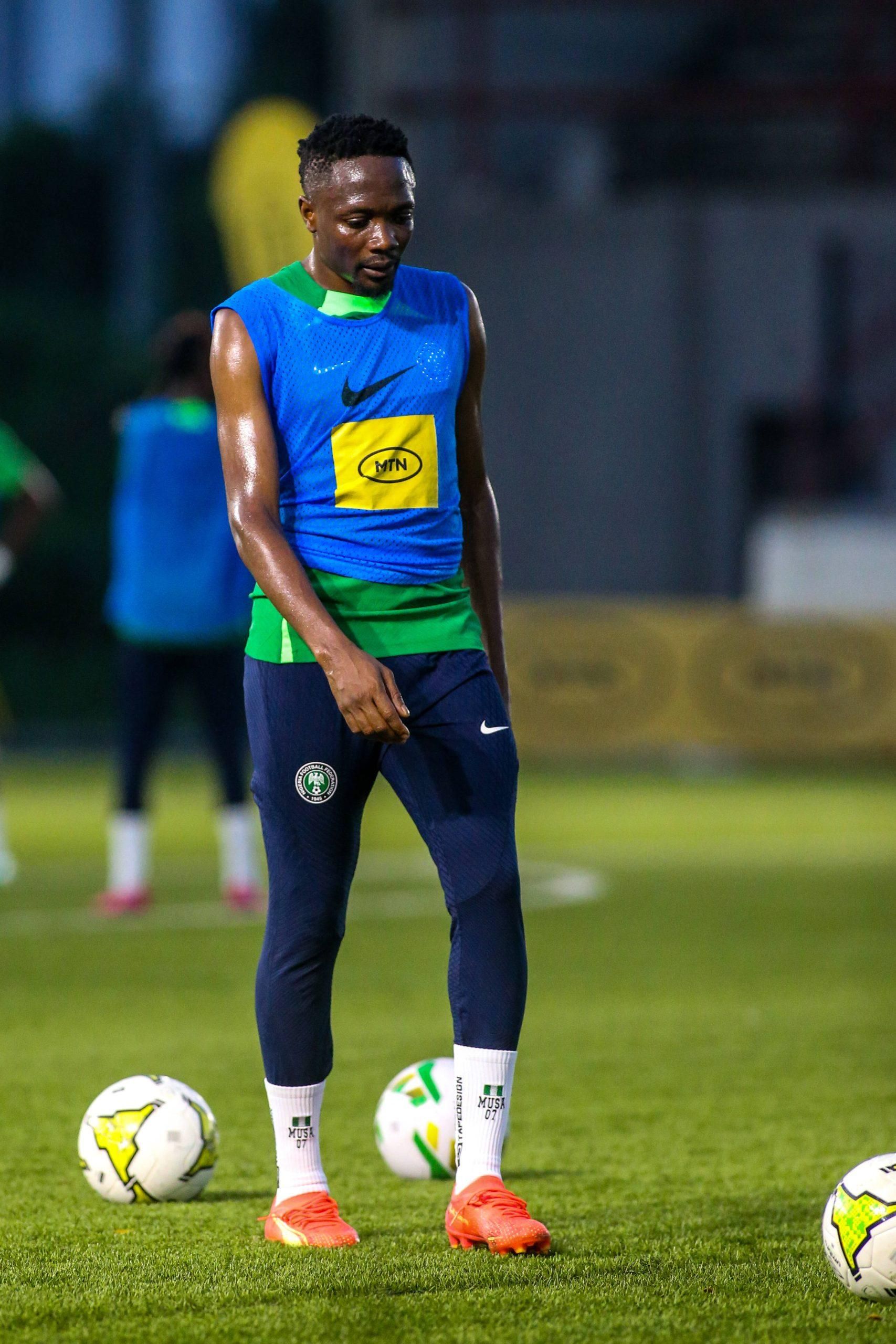 Ahmed Musa of the Super Eagles